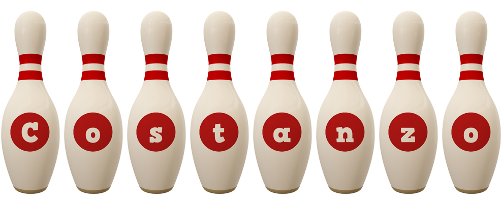 Costanzo bowling-pin logo