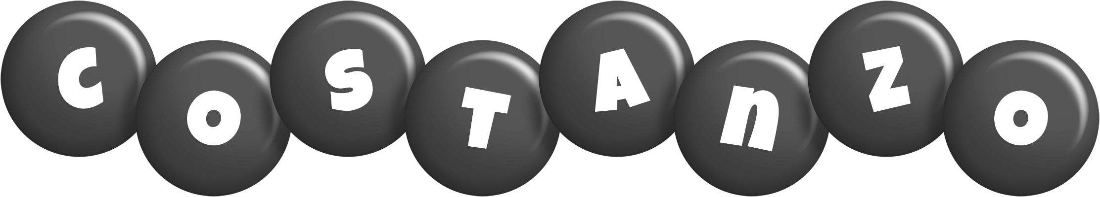 Costanzo candy-black logo