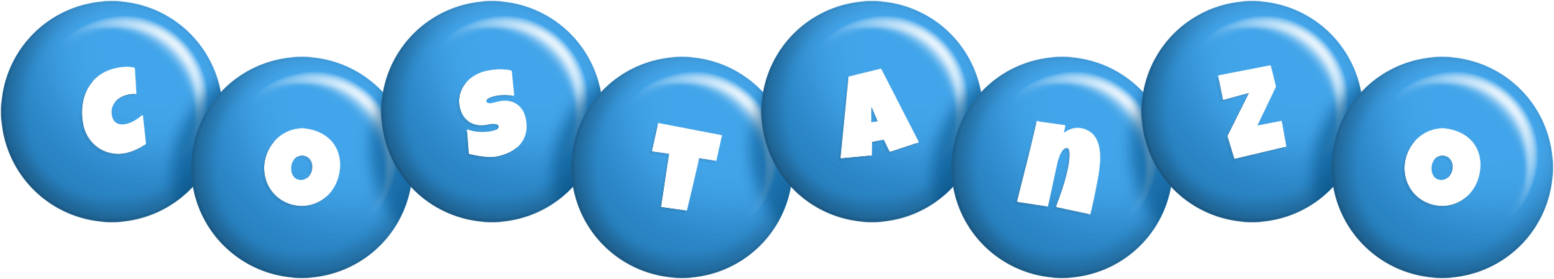 Costanzo candy-blue logo