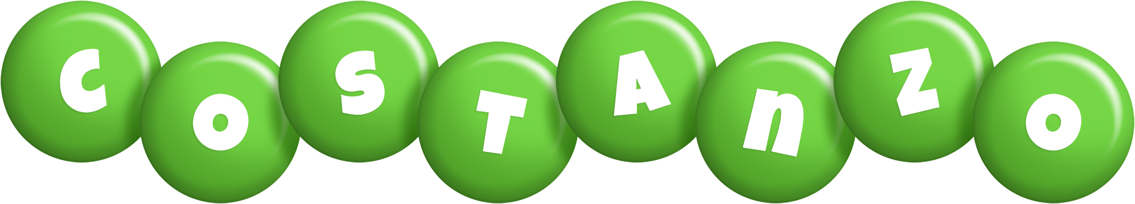 Costanzo candy-green logo