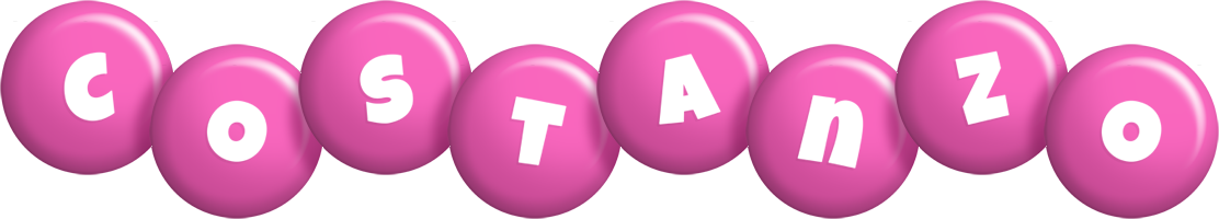 Costanzo candy-pink logo