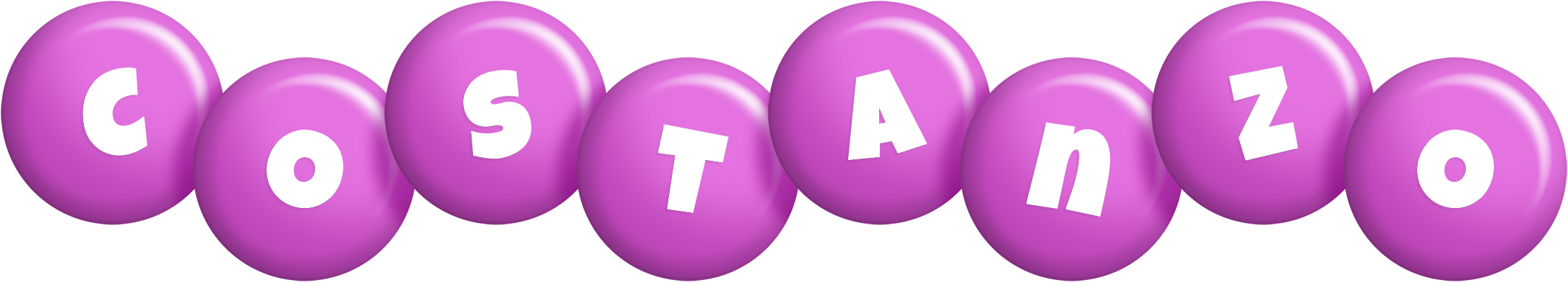Costanzo candy-purple logo