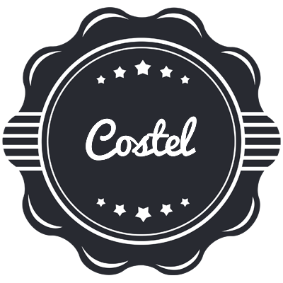 Costel badge logo