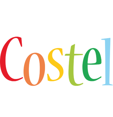Costel birthday logo