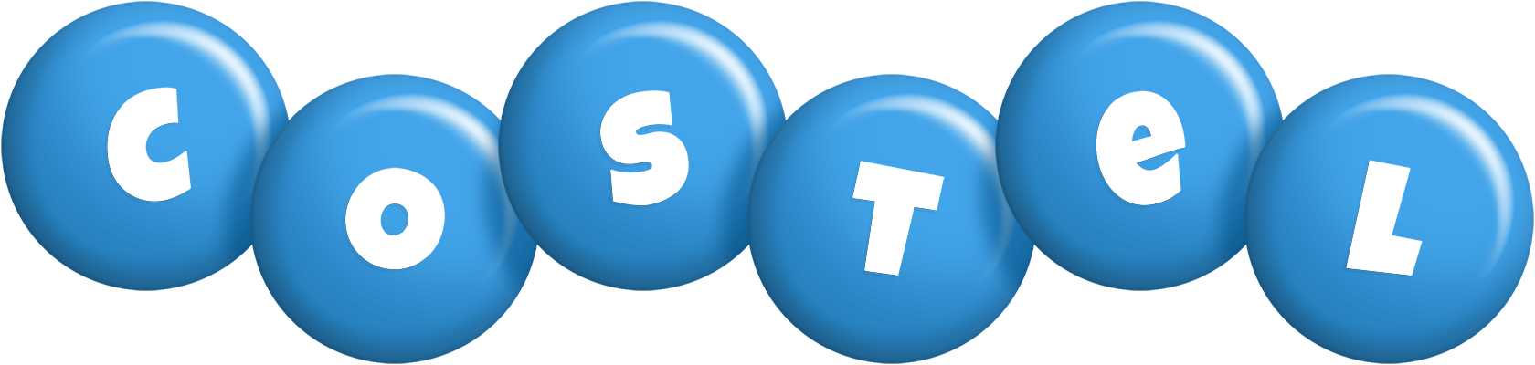 Costel candy-blue logo
