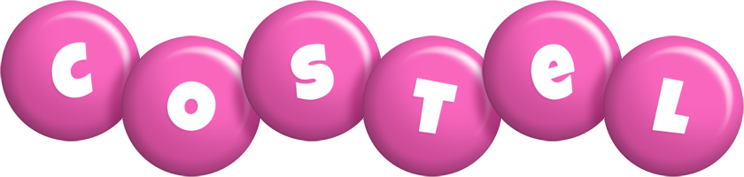 Costel candy-pink logo