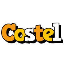 Costel cartoon logo