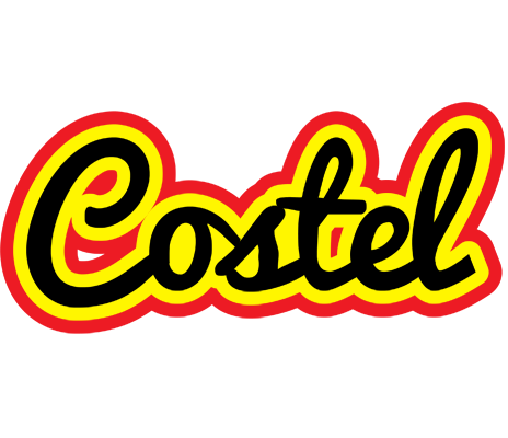 Costel flaming logo