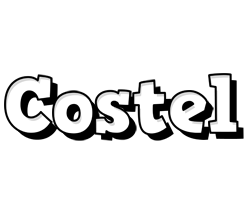 Costel snowing logo