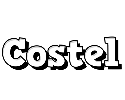 Costel snowing logo