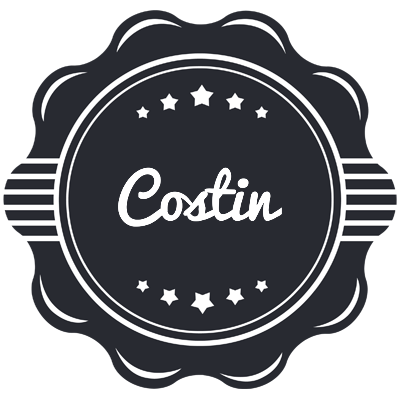 Costin badge logo