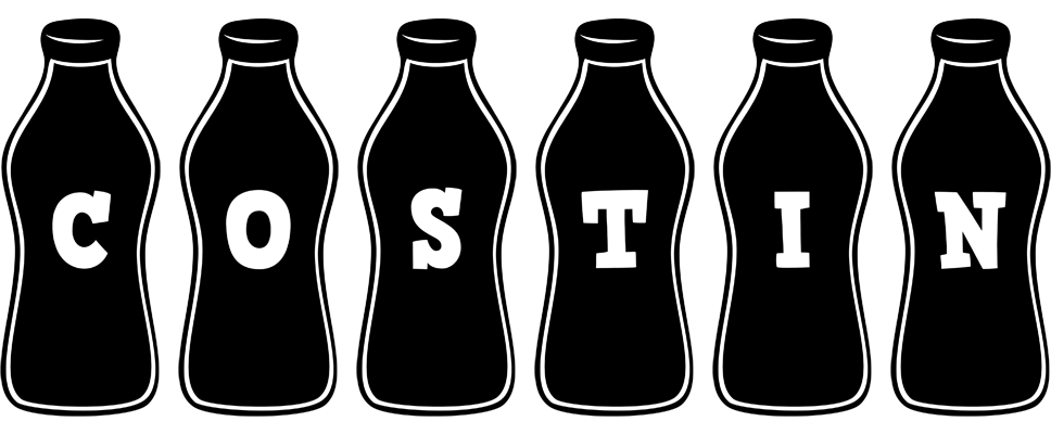 Costin bottle logo