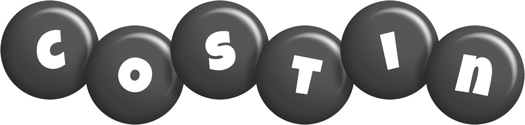 Costin candy-black logo