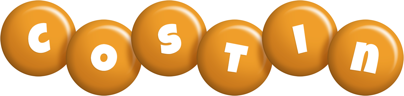 Costin candy-orange logo