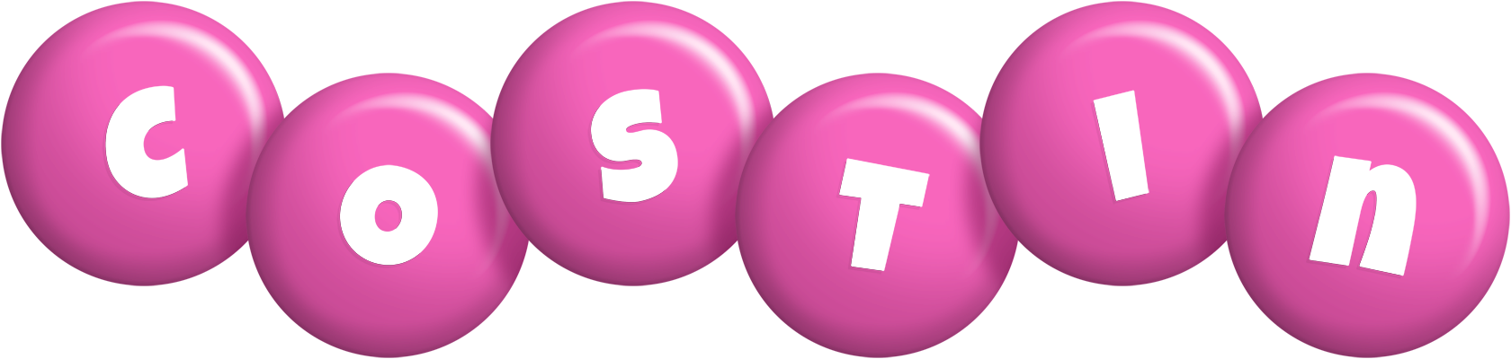 Costin candy-pink logo