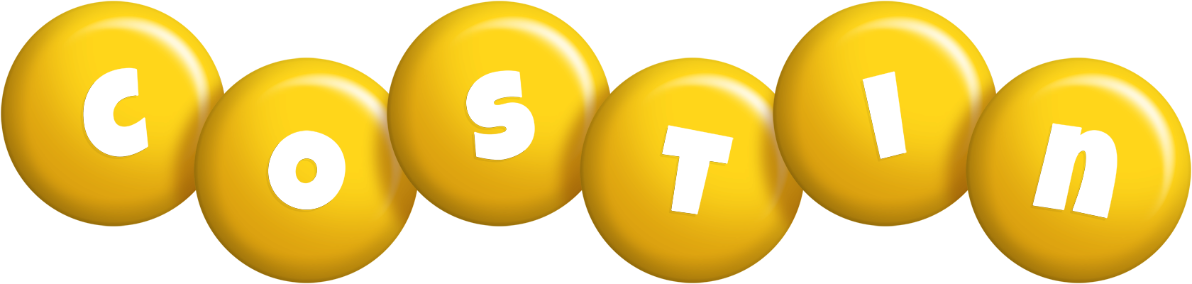 Costin candy-yellow logo