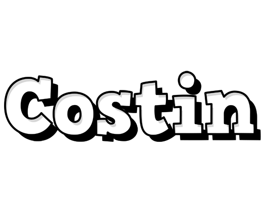 Costin snowing logo