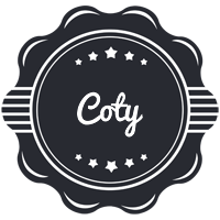 Coty badge logo