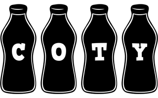 Coty bottle logo