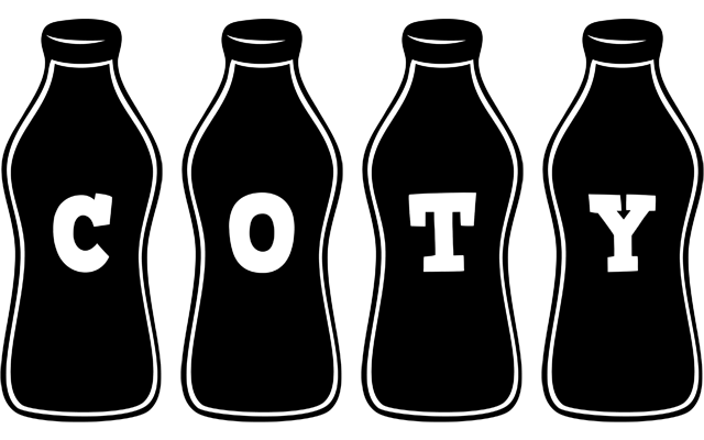 Coty bottle logo