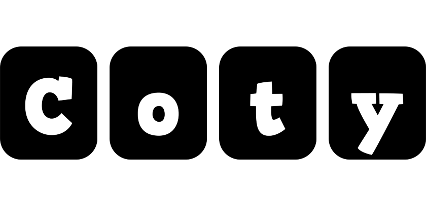 Coty box logo
