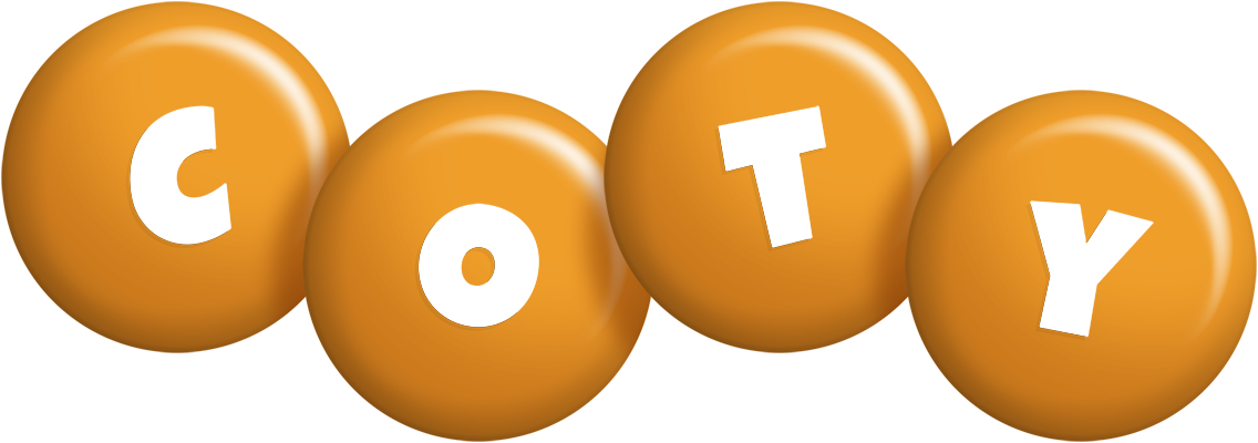 Coty candy-orange logo