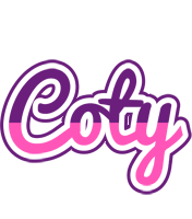 Coty cheerful logo