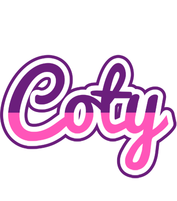 Coty cheerful logo