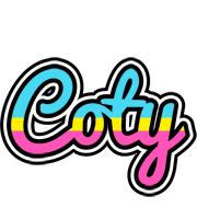 Coty circus logo