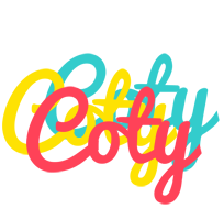 Coty disco logo