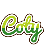 Coty golfing logo