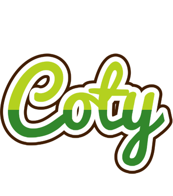 Coty golfing logo