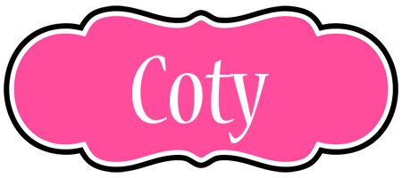 Coty invitation logo