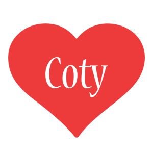 Coty love logo