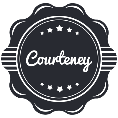 Courteney badge logo