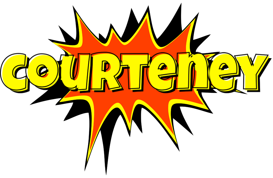 Courteney bazinga logo