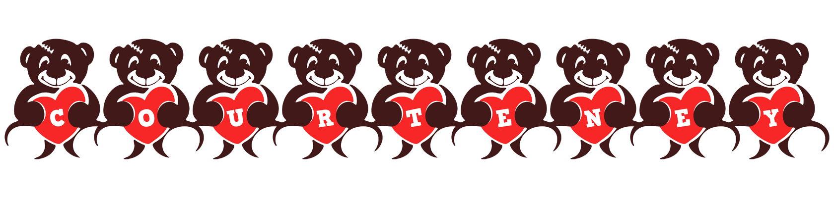 Courteney bear logo