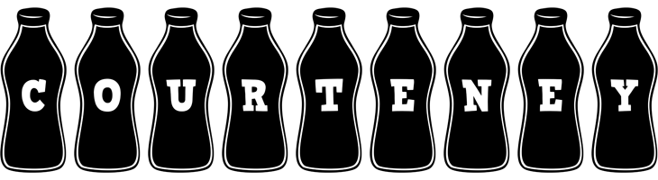 Courteney bottle logo