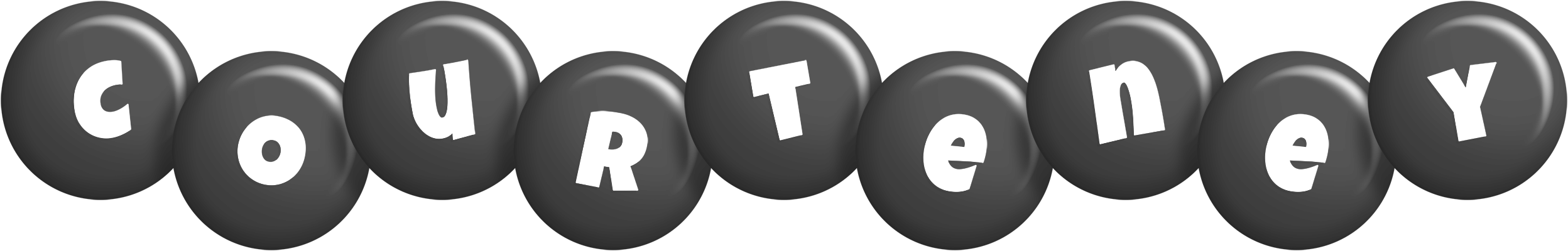 Courteney candy-black logo