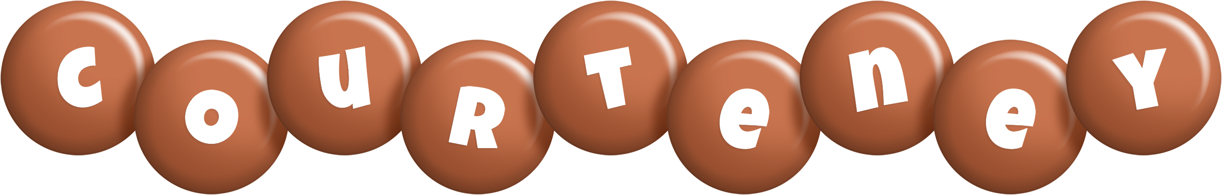 Courteney candy-brown logo