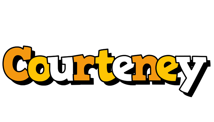 Courteney cartoon logo
