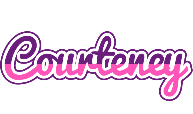Courteney cheerful logo