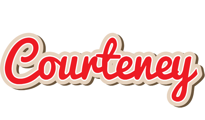 Courteney chocolate logo