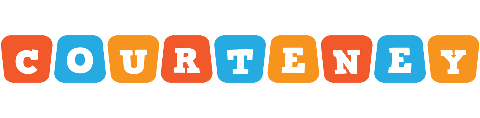 Courteney comics logo