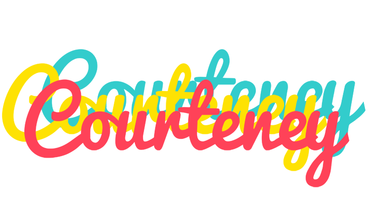 Courteney disco logo