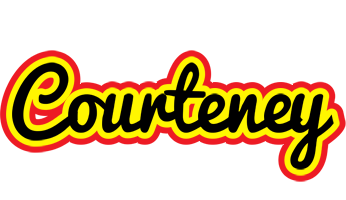 Courteney flaming logo