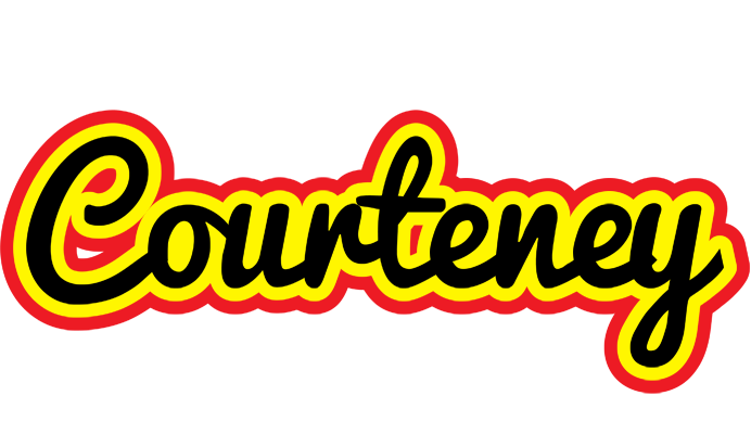 Courteney flaming logo