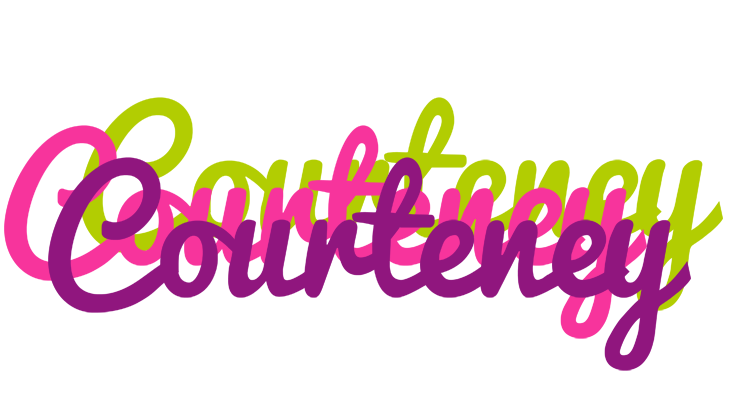 Courteney flowers logo