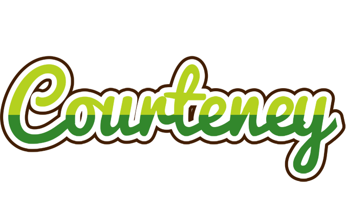 Courteney golfing logo