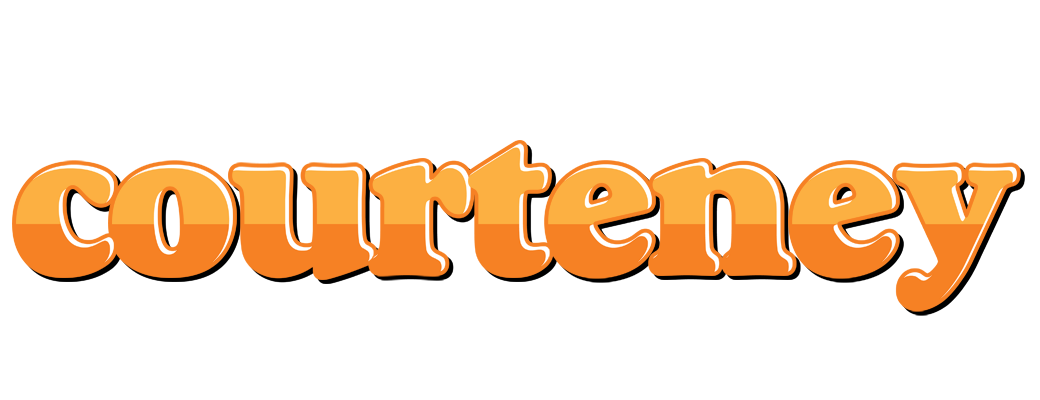 Courteney orange logo